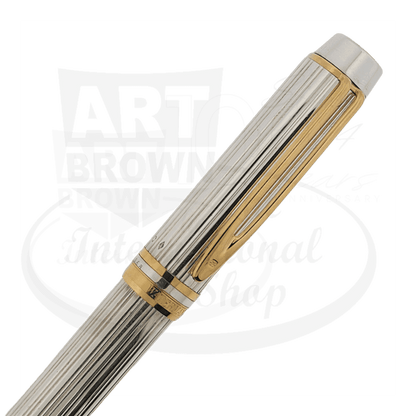 Preowned Waterman Vintage Le Man 100 Sterling Silver Medium Fountain Pen