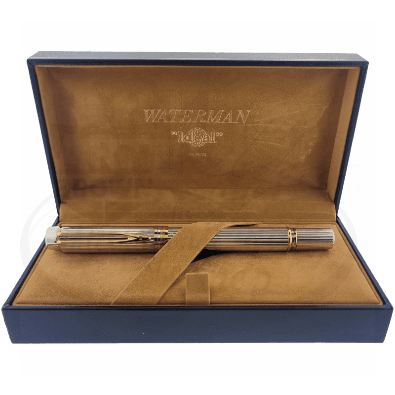 Preowned Waterman Vintage Le Man 100 Sterling Silver Medium Fountain Pen