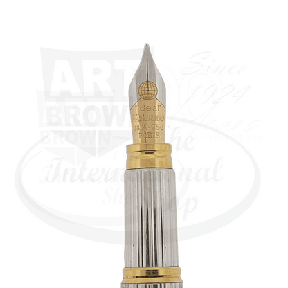 Preowned Waterman Vintage Le Man 100 Sterling Silver Medium Fountain Pen