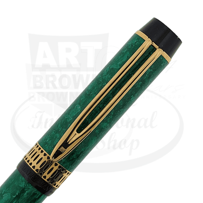 Waterman Vintage Patrician Jade Green Medium Fountain Pen