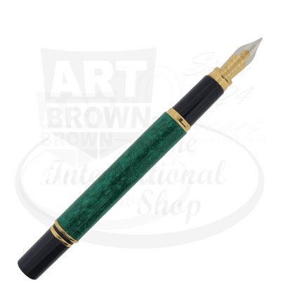 Waterman Vintage Patrician Jade Green Medium Fountain Pen
