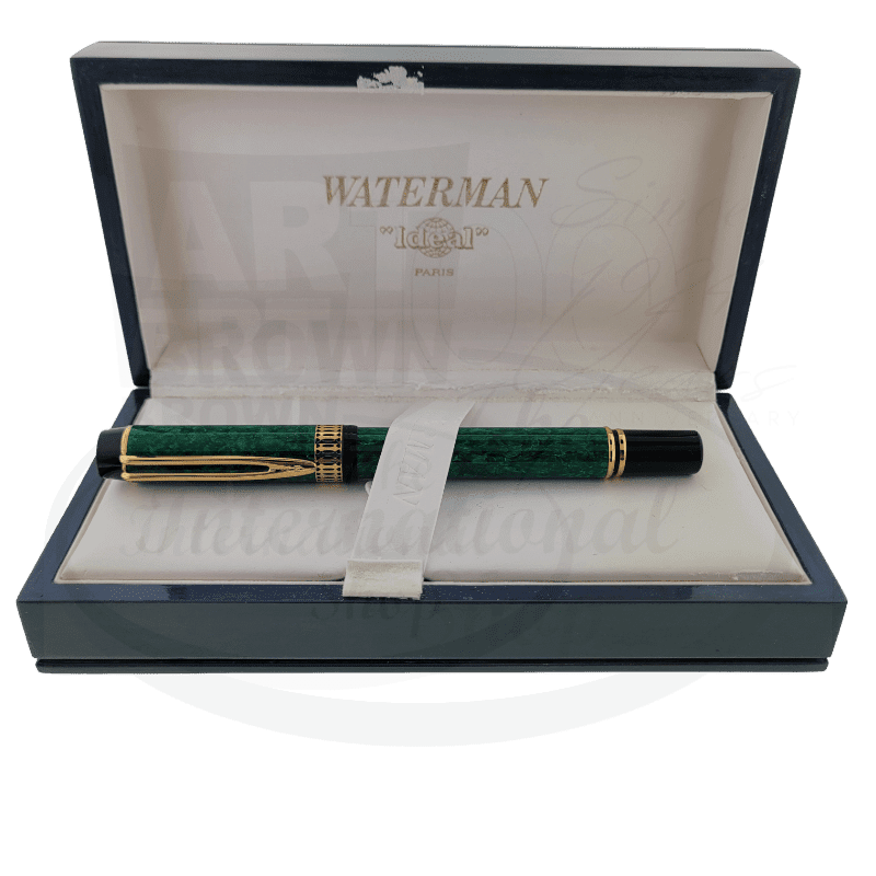 Waterman Vintage Patrician Jade Green Medium Fountain Pen