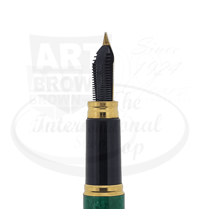 Waterman Vintage Patrician Jade Green Medium Fountain Pen