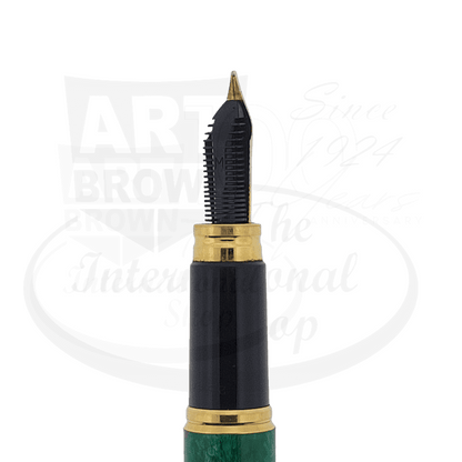 Waterman Vintage Patrician Jade Green Medium Fountain Pen