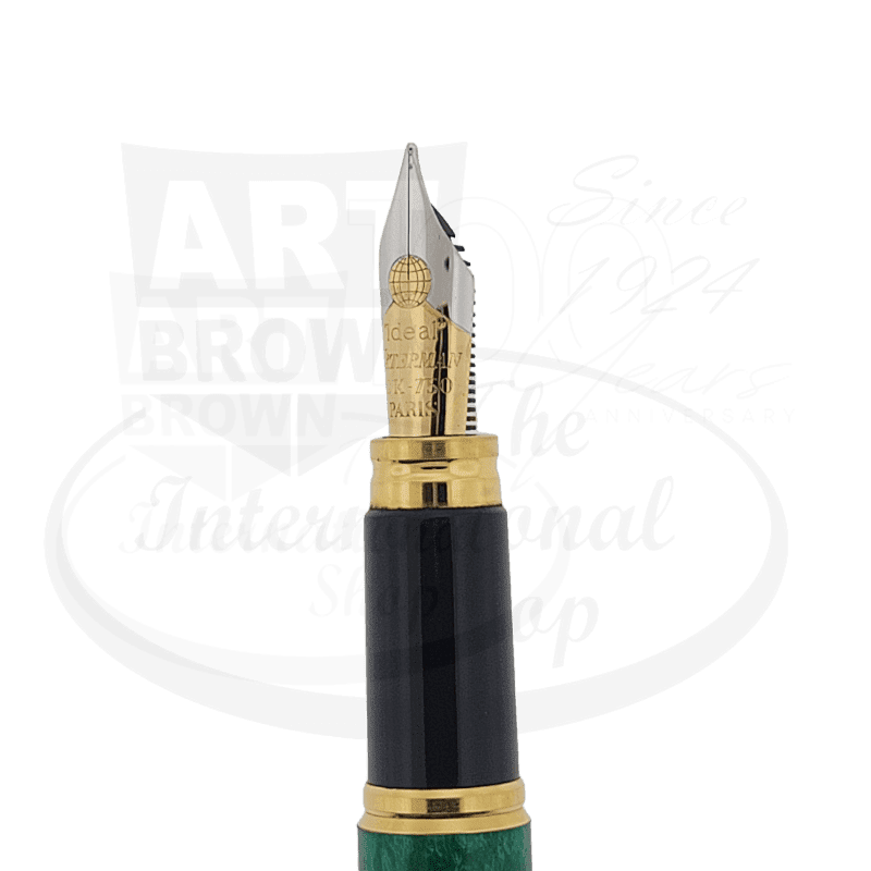 Waterman Vintage Patrician Jade Green Medium Fountain Pen