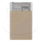 Zino Zs cigar torch lighter in beige with chrome accent.