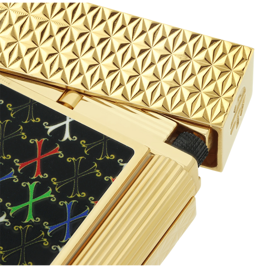 S.T. Dupont Ligne 2 Perfect Cling Fuente Opus X Multicolor Lighter, C16060CL