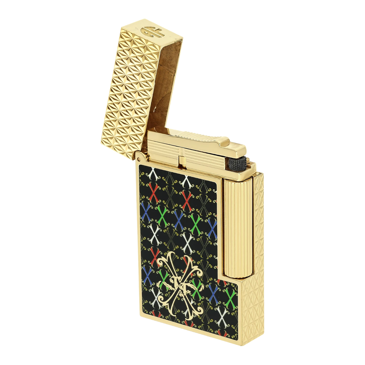 S.T. Dupont Ligne 2 Perfect Cling Fuente Opus X Multicolor Lighter, C16060CL