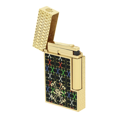 S.T. Dupont Ligne 2 Perfect Cling Fuente Opus X Multicolor Lighter, C16060CL