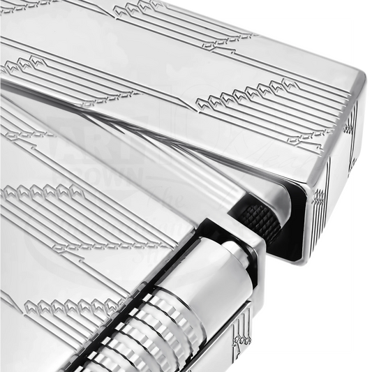 S.T. Dupont New Le Grand Monogram 1872 Palladium Lighter, C23180