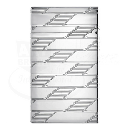 S.T. Dupont New Le Grand Monogram 1872 Palladium Lighter, C23180