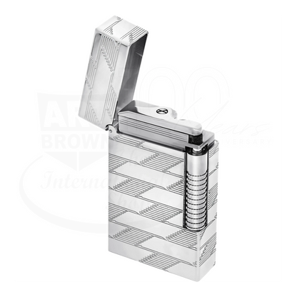 S.T. Dupont New Le Grand Monogram 1872 Palladium Lighter, C23180