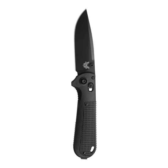Video showcasing the details of Benchmade Redoubt® Black Grivory® Drop-point