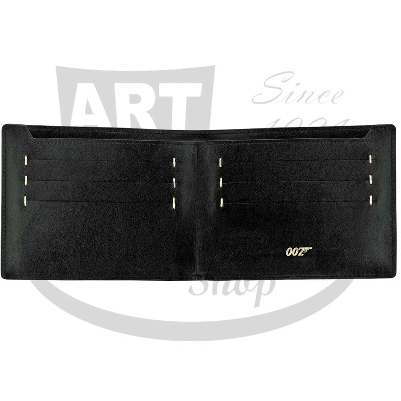 S.T. Dupont Limited Edition James Bond 007 Black Leather Wallet, 180255