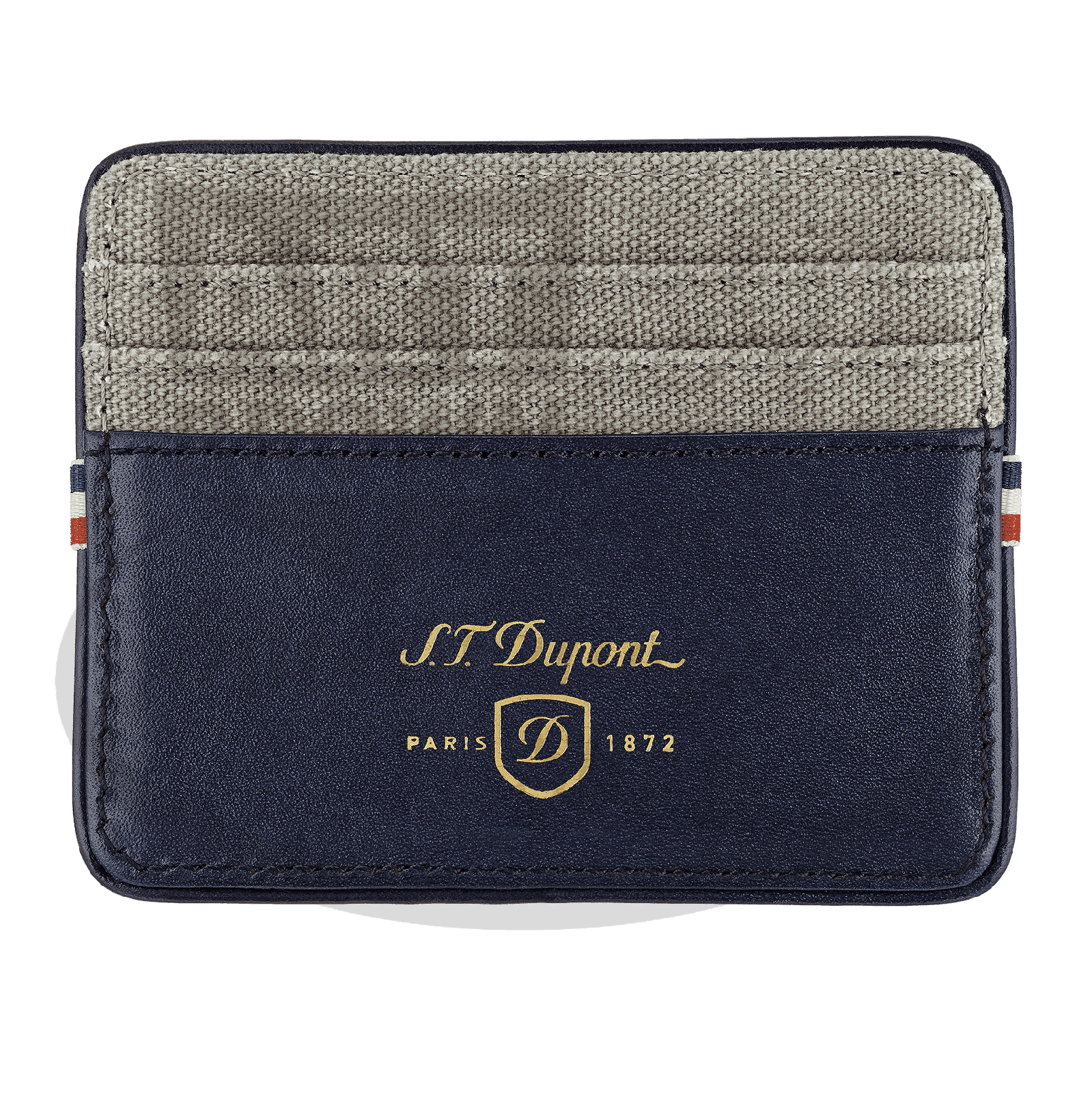 Verso ST Dupont Iconic Grey Credit Card Holder