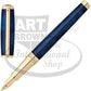 S.T. Dupont Line D Atelier Blue Fountain Pen, 410698