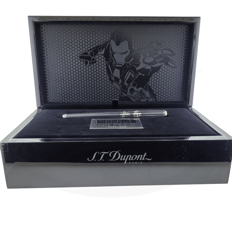 S.T. Dupont Limited Edition Line D Tony Stark Grey Convertible Rollerball Pen 412707
