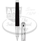 S.T. Dupont Line D Black Natural Lacquer & Palladium Pen 410108M