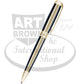 S.T. Dupont Line D Windsor Blue and Gold Ballpoint Pen, 415111M
