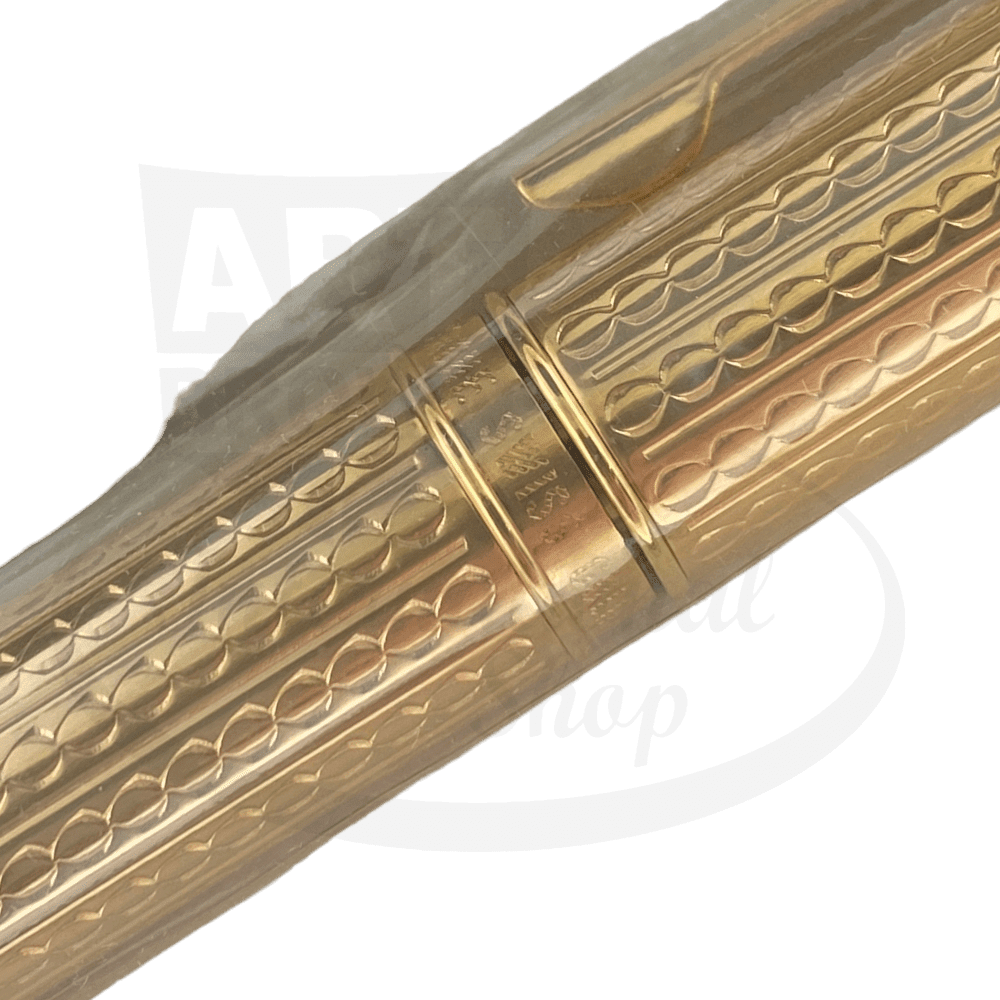 Caran D'Ache Collection Privee Limited Edition Gold Plated Ballpoint Pen