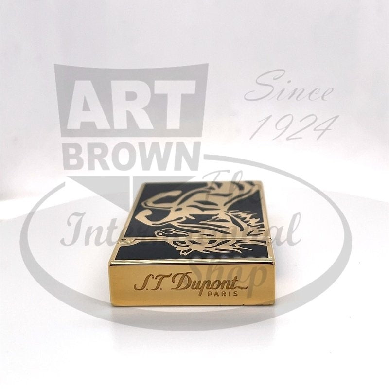 S.T. Dupont Ligne 2 Limited Edition Cheval Gold Lighter, 016482