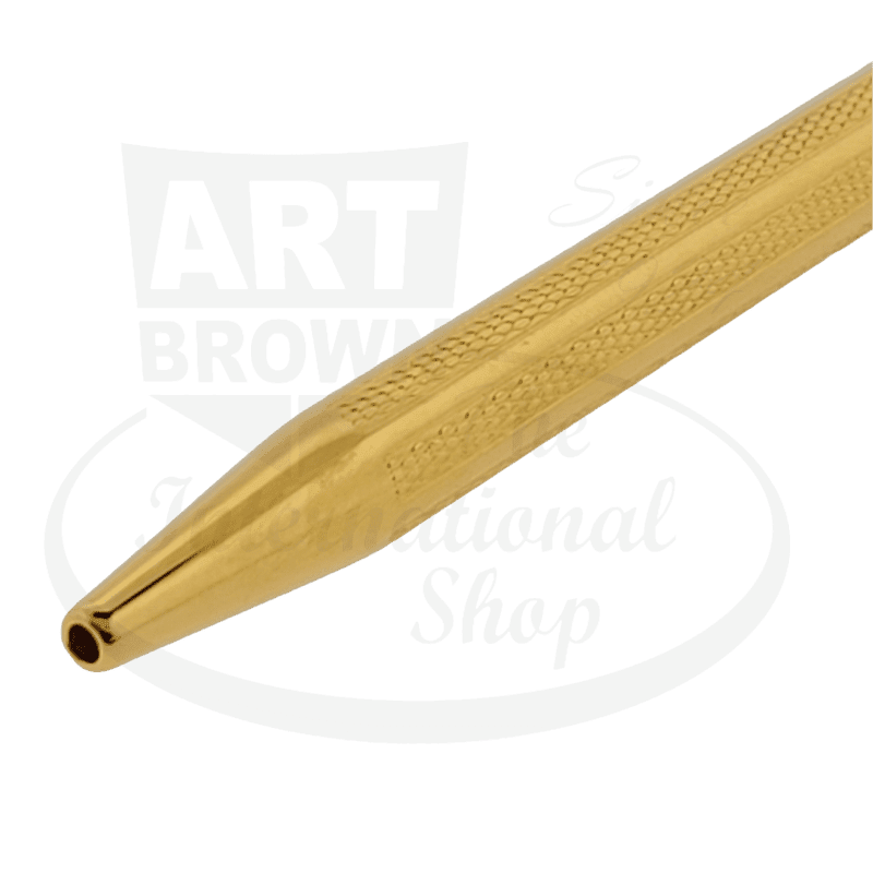 S.T. Dupont Vintage Classique V2 Gold Barley Grain Ballpoint Pen,045014